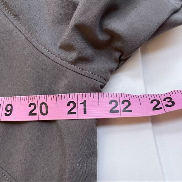 Zella Women’s gray oversized full zip track jacket size small - Picture 6 of 9